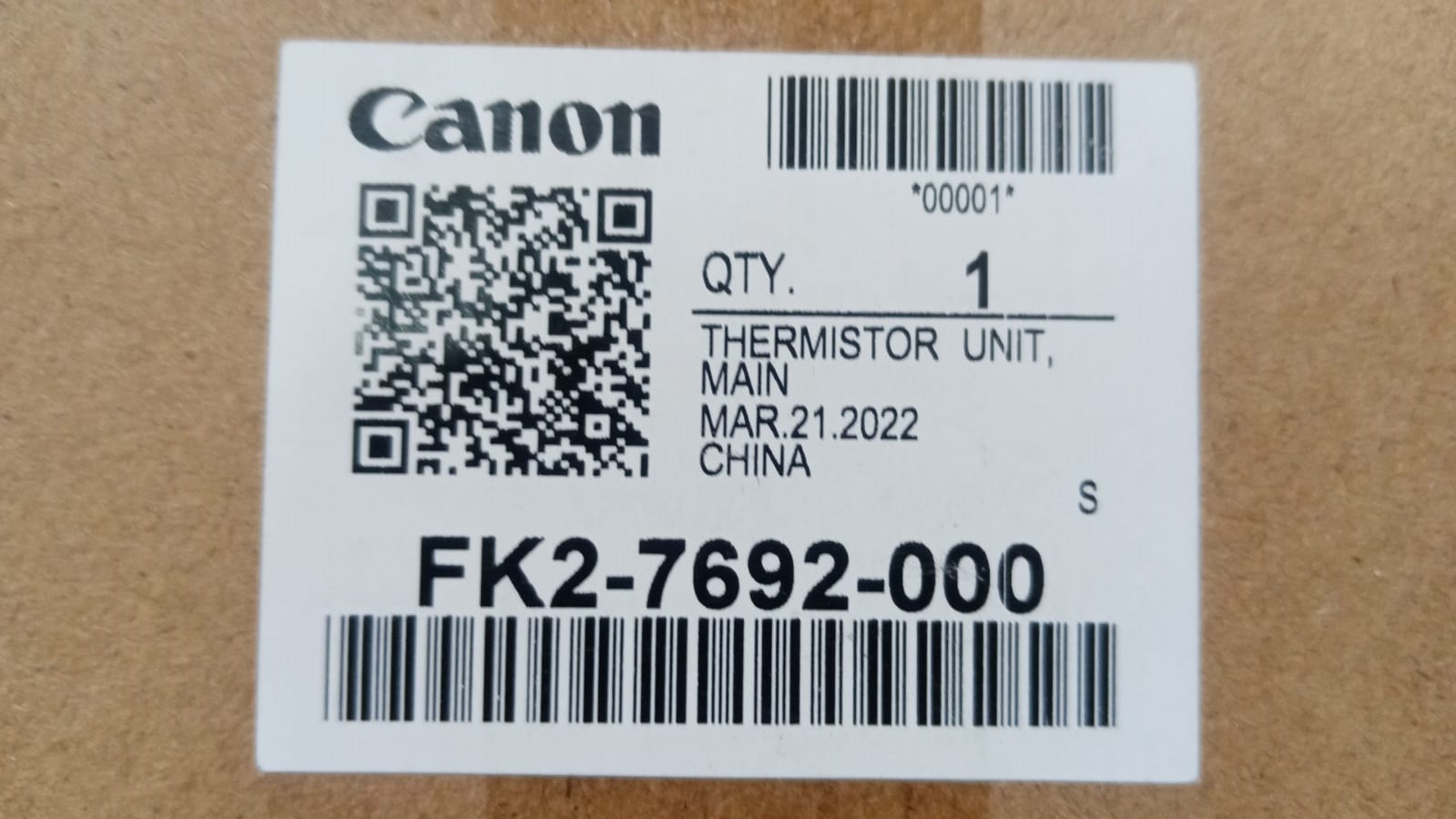 Главный термистор, ориг. THERMISTOR UNIT, MAIN
Canon imageRUNNER ADVANCE 8085/95/81xx/82xx — изображение 2